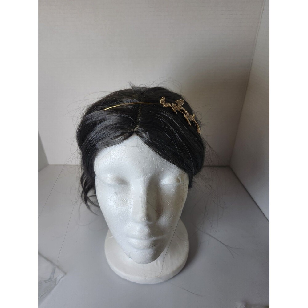 Gold Tone With Rinestones Head Band